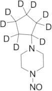 1-Cyclopentyl-4-nitrosopiperazine-d9