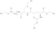 N-Cbz-O-Bzl-L-Glu-S-Bzl-L-Cys-Gly[13C2,15N]-OBzl