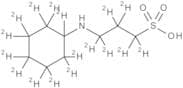 3-(Cyclohexylamino)-1-propanesulfonic-d17 Acid