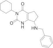 3-Cyclohexyl-6,7-dihydro-7-[(2-phenylmethyl)amino]-1H-cyclopentapyrimidine-2,4(3H,5H)-dione