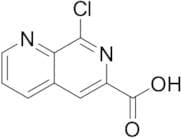8-Chloro-1,7-naphthyridine-6-carboxylic Acid