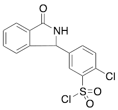 2-Chloro-5-(2,3-dihydro-3-oxo-1H-isoindol-1-yl)benzenesulfonyl chloride