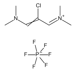 N-[2-Chloro-3-(dimethylamino)-2-propen-1-ylidene]-N-methylmethanaminium Hexafluorophosphate