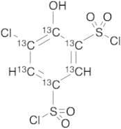 5-Chloro-4-hydroxy-1,3-benzenedisulfonyl Dichloride