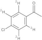 4'-Chloroacetophenone-2',3',5',6'-d4