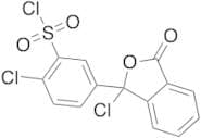 2-Chloro-5-(1-chloro-1,3-dihydro-3-oxo-1-isobenzofuranyl)-benzenesulfonyl Chloride