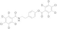 4-(2-(4-Chlorobenz-d4-amido)ethyl)phenyl 4-Chlorobenz-d4-oate