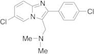 6-Chloro-2-(4-chlorophenyl)-N,N-dimethylimidazo[1,2-a]pyridine-3-methanamine