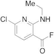 6-​Chloro-​2-​(ethylamino)​pyridine-​3-​carbonyl Fluoride