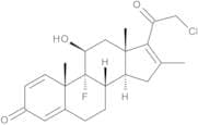 (11β)-21-Chloro-9-fluoro-11-hydroxy-16-methylpregna-1,4,16-triene-3,20-dione