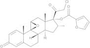21-Chloro-17α-[(2-furanylcarbonxyl)oxy]-9β,11β-oxido-16α-methylpregna-1,4-diene-3,20-d