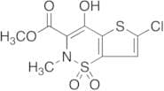 6-Chloro-4-hydroxy-2-methyl-2H-thieno[2,3-e]-1,2-thiazine-3-carboxylic Acid Methyl Ester 1,1-Dioxi…