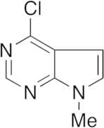 6-Chloro-9-methyl-7-deazapurine