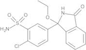 2-Chloro-5-(1-ethoxy-3-oxoisoindolin-1-yl)benzenesulfonamide