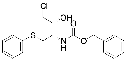 (2R,3S)-1-Chloro-2-hydroxy-3-[(benzyloxycarbonyl)amino]-4-(phenylthio)butane