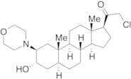(2β,3α,5α)-21-Chloro-3-hydroxy-2-(4-morpholinyl)-pregnan-20-one