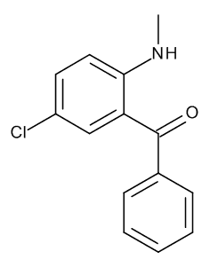 5-Chloro-2-(methylamino)benzophenone