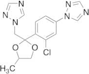 1-(3-Chloro-4-[4-methyl-2-[(1H-1,2,4-triazol-1-yl)methyl]-1,3-dioxolan-2-yl]phenyl)-1H-1,2,4-triaz…