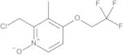 2-Chloromethyl-3-methyl-4-(2,2,2-trifluoroethoxy)pyridine N-Oxide