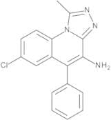 7-Chloro-1-methyl-5-phenyl-[1,2,4]triazolo[4,3-a]quinolin-4-amine