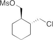 trans-2-(Chloromethyl)cyclohexanemethanol Mesylate