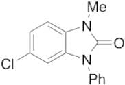 5-Chloro-1,3-dihydro-1-methyl-3-phenyl-2H-benzimidazol-2-one
