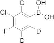 3-Chloro-4-fluorophenylboronic Acid-d3