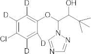 Triadimenol-d4 (4-chlorophenoxy-d4) (mixture of stereoisomers)