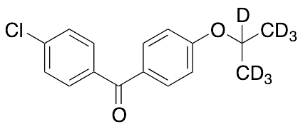 (4-Chlorophenyl)[4-(1-methylethoxy)phenyl]methanone-D7(Fenofibrate Impurity)