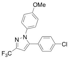 5-(4-Chlorophenyl)-1-(4-methoxyphenyl)-3-(trifluoromethyl)-1H-pyrazole