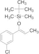 1-​Chloro-​3-​[(1Z)​-​1-​[[(1,​1-​dimethylethyl)​dimethylsilyl]​oxy]​-​1-​propen-​1-​yl]​-benzene