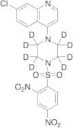 7-Chloro-4-[4-[(2,4-dinitrophenyl)sulfonyl]-1-piperazinyl]quinoline-d8