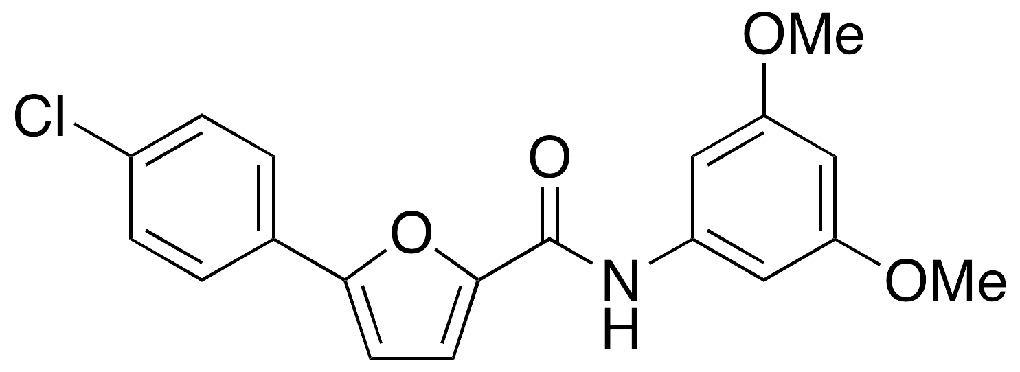 5-(4-Chlorophenyl)-N-(3,5-dimethoxyphenyl)-2-furancarboxamide