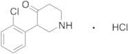 3-(2-Chlorophenyl)-4-piperidinone Hydrochloride