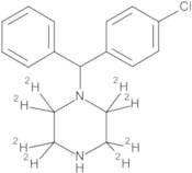 1-[(4-Chlorophenyl)phenylmethyl]piperazine-d8