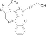 3-[4-(2-Chlorophenyl)-9-methyl-6H-thieno[3,2-f][1,2,4]triazolo[4,3-a][1,4]diazepin-2-yl]-2-propyn-…