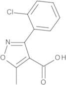 3-(2-Chlorophenyl)-5-methylisoxazole-4-carboxylic Acid