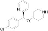 (S)-2-[(4-Chlorophenyl)(4-piperidinyloxy)methyl]pyridine
