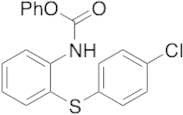 N-[2-[(4-chlorophenyl)thio]phenyl]-carbamic Acid Phenyl Ester