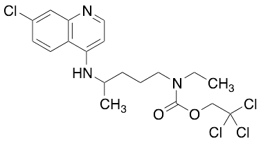 N-[4-[(7-Chloro-4-quinolinyl)amino]pentyl]-N-ethyl-carbamic Acid 2,2,2-Trichloroethyl Ester