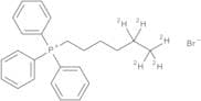 n-Hexyl-5,5,6,6,6-d5-triphenylphosphonium Bromide