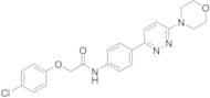 2-(4-Chlorophenoxy)-N-[4-[6-(4-morpholinyl)-3-pyridazinyl]phenyl]acetamide