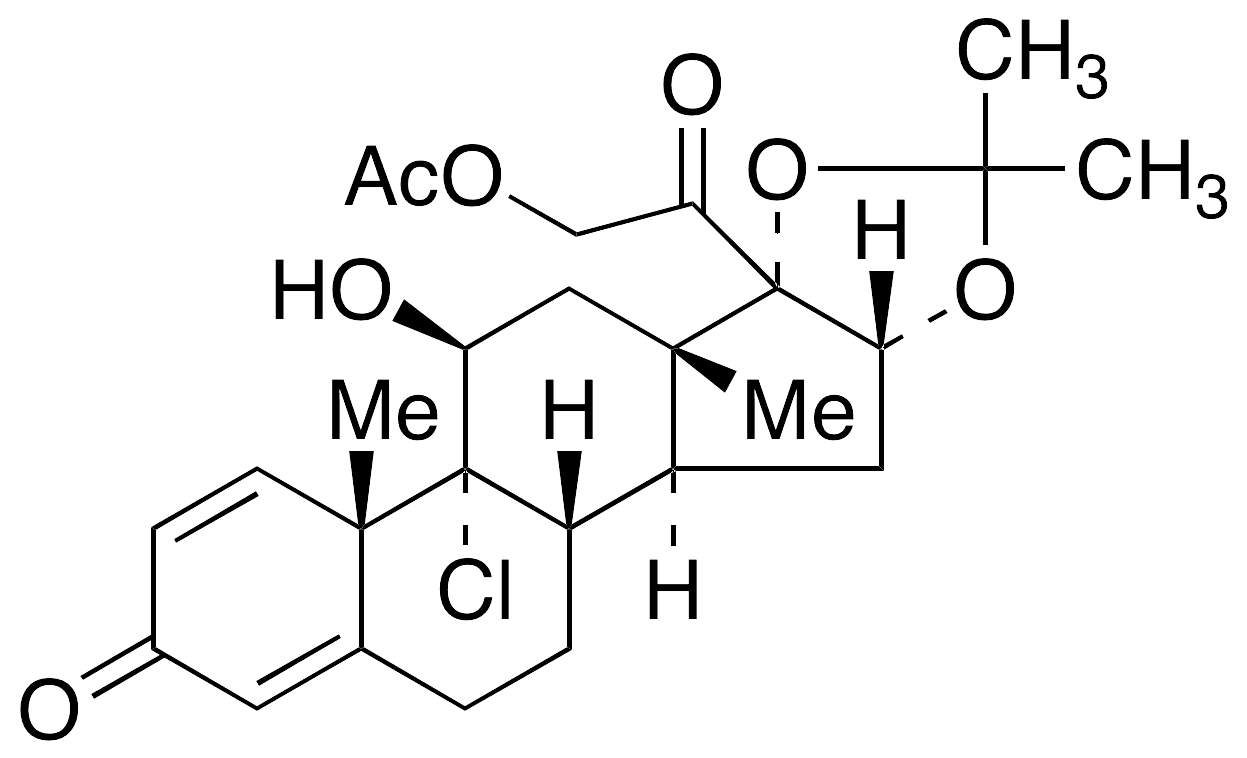 9-Chloro Triamcinolone Acetonide 21-Acetate