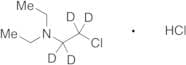 2-Chloro-N,N-diethylethylamine-d4 Hydrochloride