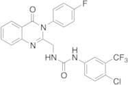N-[4-Chloro-3-(trifluoromethyl)phenyl]-N’-[[3-(4-fluorophenyl)-3,4-dihydro-4-oxo-2-quinazolinyl]me…