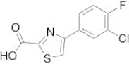 4-(3-Chloro-4-fluorophenyl)-2-thiazolecarboxylic Acid