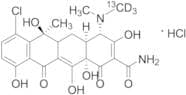 Chlortetracycline-13C-d3 Hydrochloride (Technical Grade, may contain up to 1.5% d0)