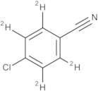 4-Chlorobenzonitrile-d4