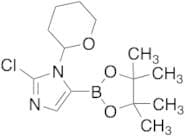 2-Chloro-1-(tetrahydro-2H-pyran-2-yl)-1H-imidazole-5-boronic Acid Pinacol Ester