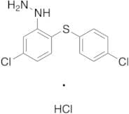 [5-Chloro-2-(4-chlorophenylthio)phenyl]hydrazine Hydrochloride
